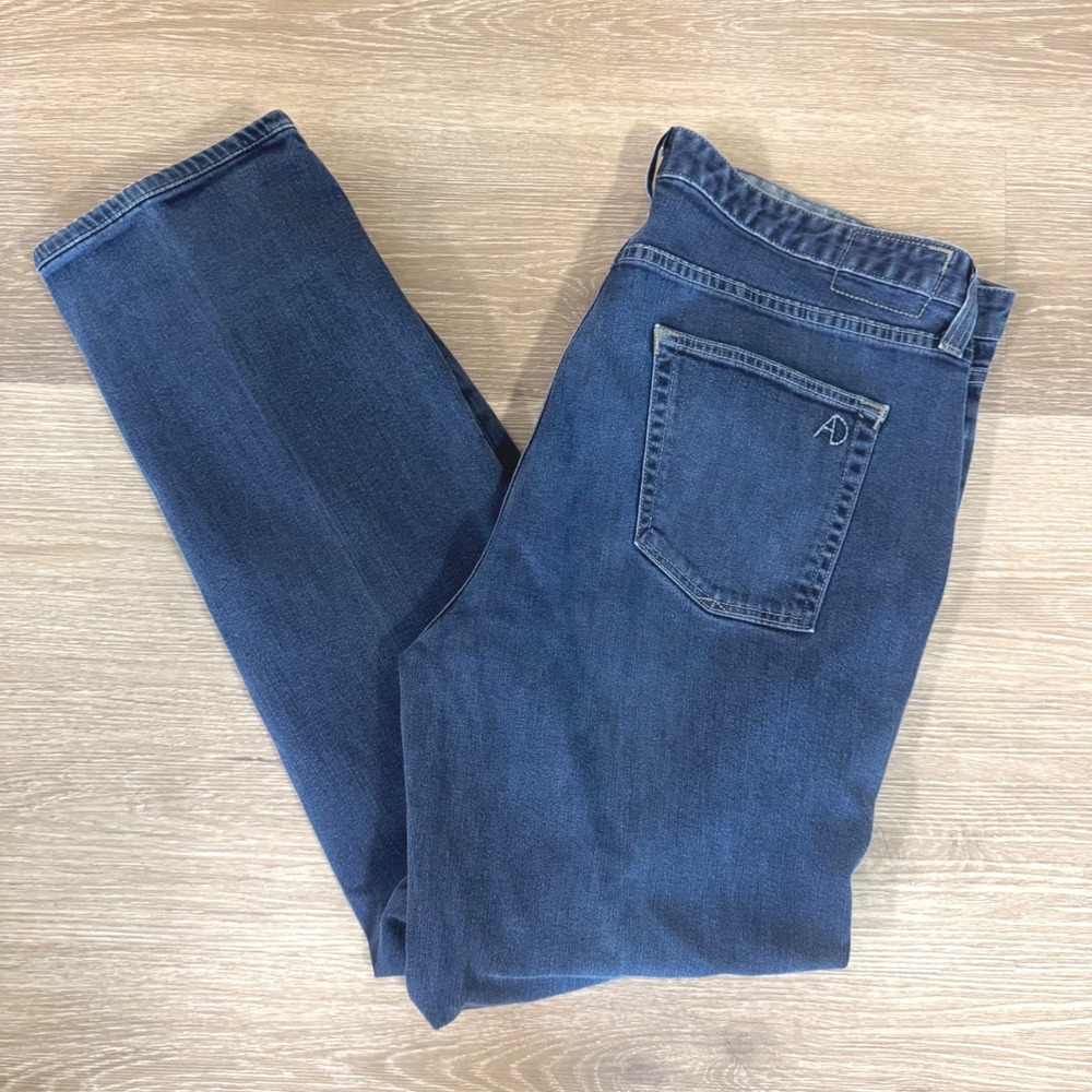 Agave Denim No. 7 Relaxed Jeans Mens 40 Blue Big Drakes Rinse Stretch USA